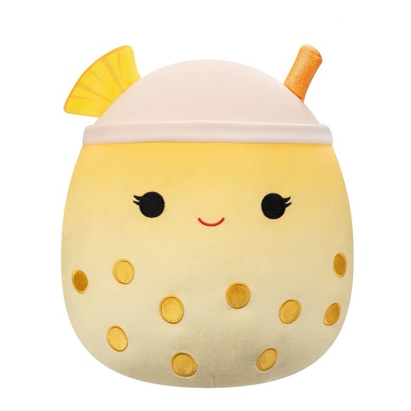 NWT 14” Miki the Pineapple 🍍🧋 Boba Tea Drink Squishmallow - Picture 4 of 6